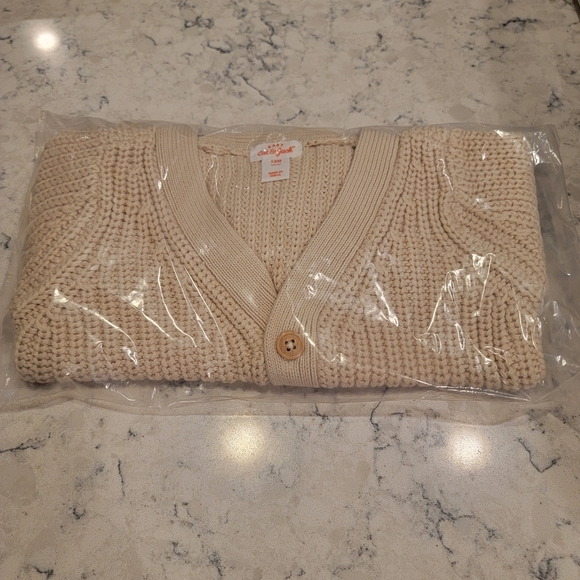 Cat & Jack Unisex Baby Front-Button Cardigan - 12 Months NWT! - Picture 3 of 8